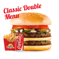 Classic double menu