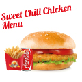 Sweet chili chicken menu