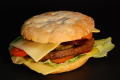 Big angus beef cheeseburger