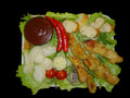 Kipsaté menu