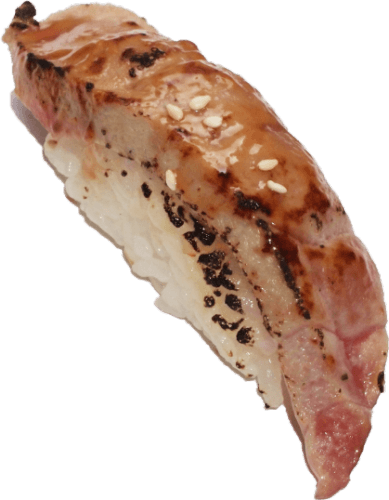 Aburi maguro nigiri