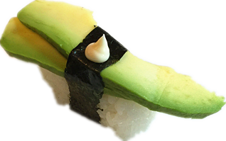 Avocado nigiri