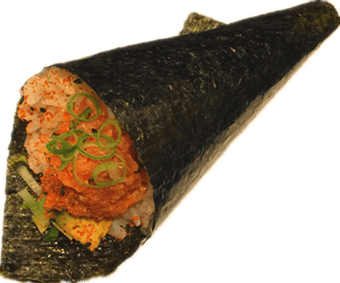 Spicy tonijn temaki