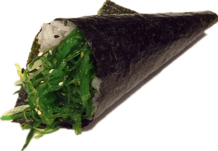 Chuka wakame temaki