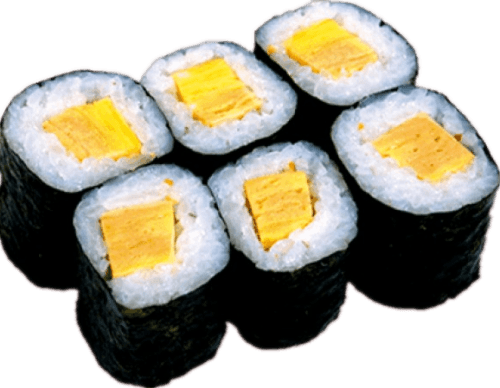 Tamago maki 6 stuks
