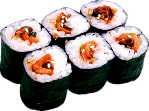 Unagi maki 6 stuks