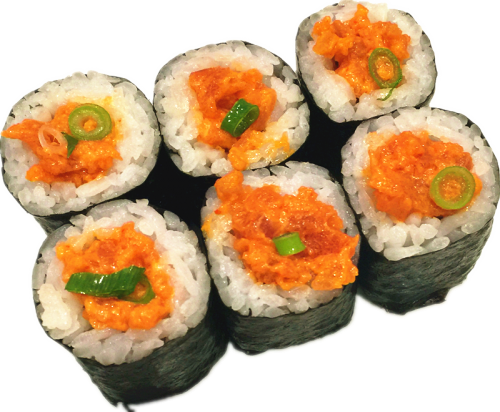Spicy tonijn maki 3 stuks