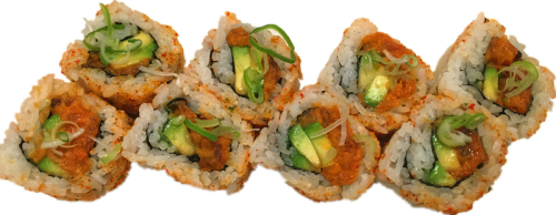 Spicy tuna uramaki 8 stuks