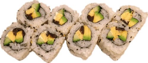 Veggie uramaki 4 stuks