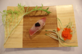 Grilled maguro nigiri