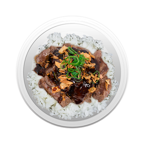 Donburi beef