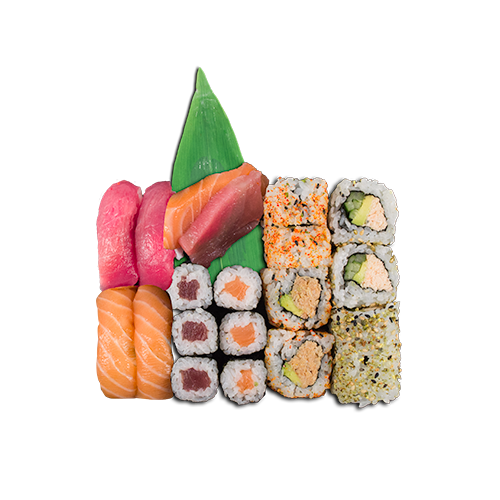 Salmon tuna mix box