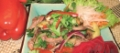 Yam neua yang -medium spicy.