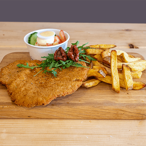 Schnitzel schotel