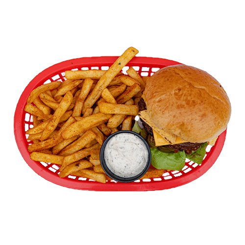 Build your own veggie burger