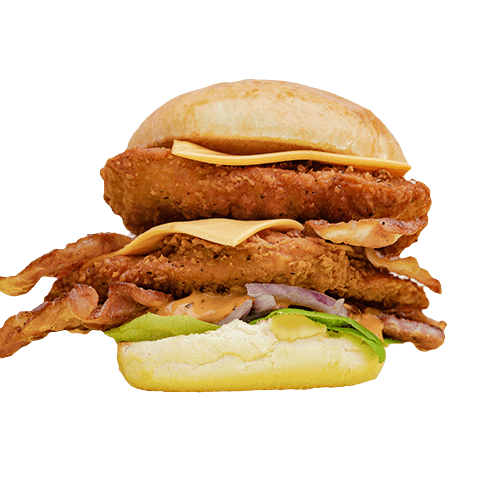 Chicken gigantor burger