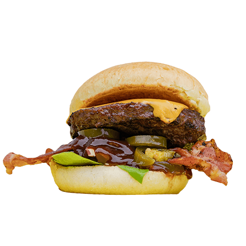 Spicy cowboy burger