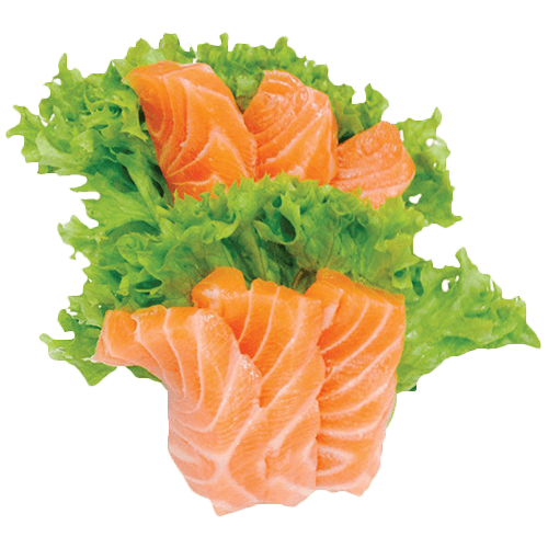 Sashimi salmon