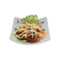 Grilled salmon salade