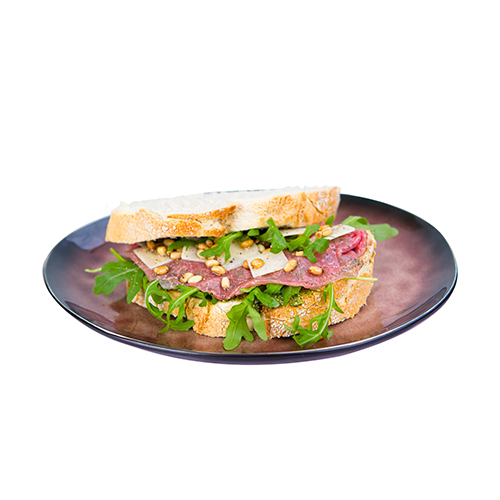 Carpaccio sandwich