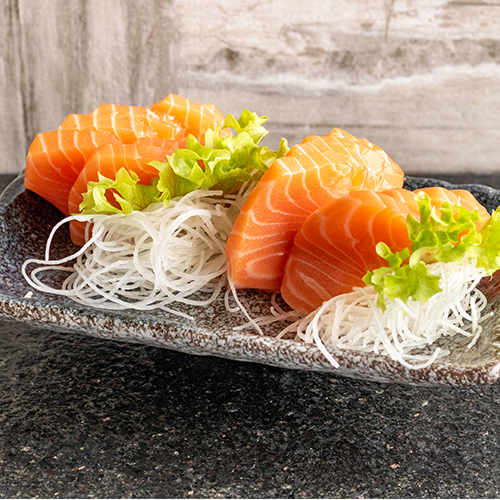 Solo salmon sashimi