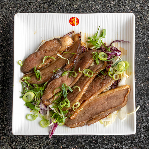 Teriyaki duck