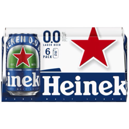 Heineken Premium Pilsener Bier 0.0 alc. 6x330ml
