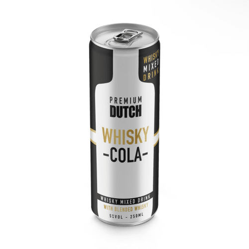 Premium Dutch whisky cola