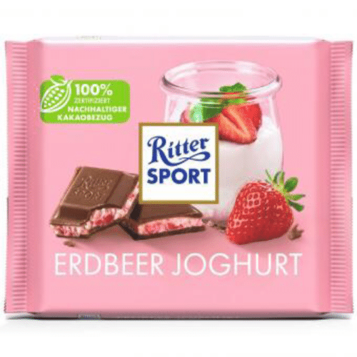 Ritter Sport Limited Edition strawberry yoghurt