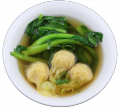 Wonton noodle soup
