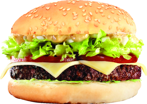 Jumbo burger menu XL