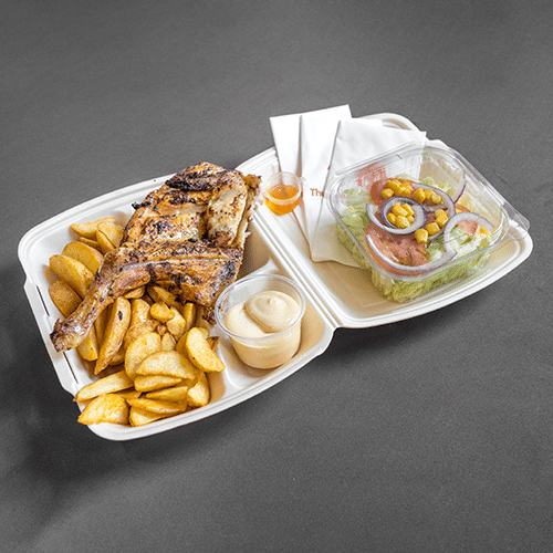 Chicken menu for one person