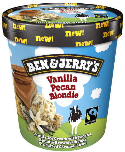 Ben & Jerry's Vanilla Pecan Blondie