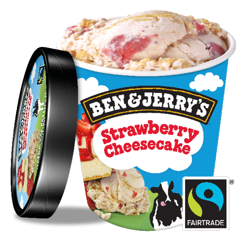 Ben & Jerry's Strawberry Cheesecake 500ml