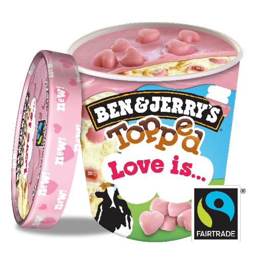Ben & Jerry's Topped Love Is...470ml