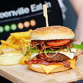 Oklahoma crispy onion burger