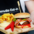 Spicy Sriracha burger