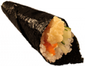 Tempura ebi temaki