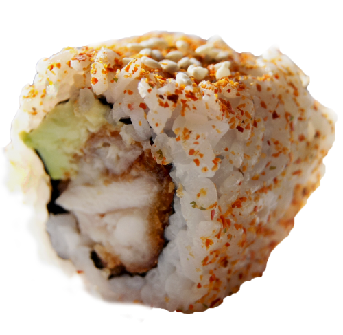 Spicy chicken roll maki