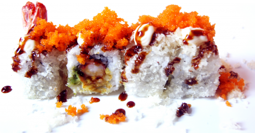 Half a dai ebi tempura roll, 4 pieces