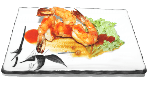 Grilled jumbo shrimps