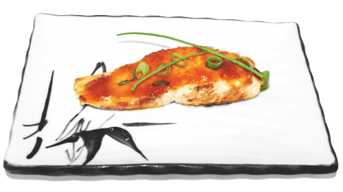 Grilled salmon filet