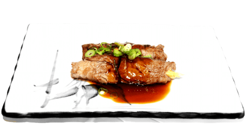 Grilled beef rolls