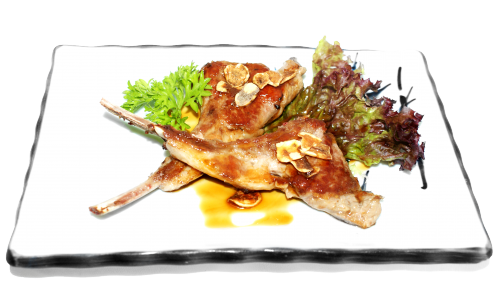 Grilled lamb chops
