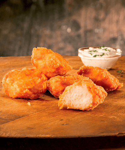 Spicy chicken bites