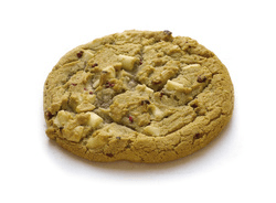 White chocolate cookies