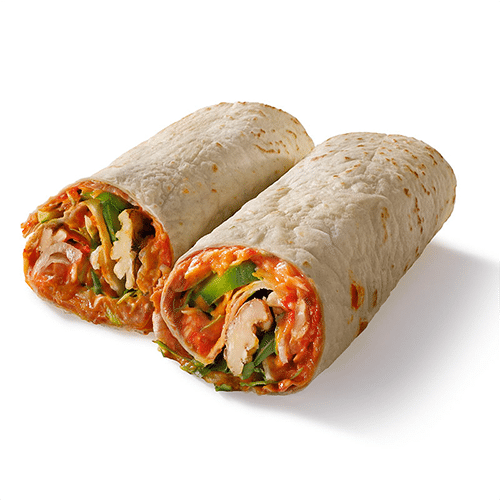 Wrap gegrilde paprikaspread