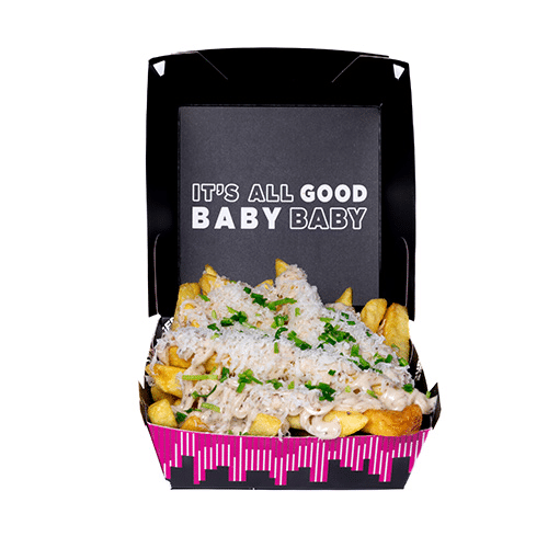 Loaded fries truffel mayo