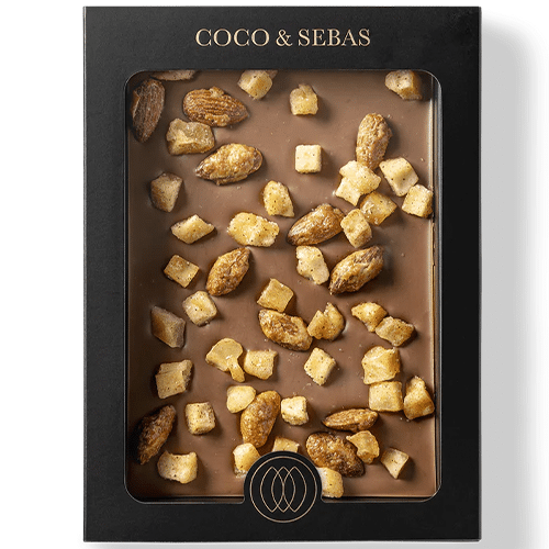 Chocolate Tablet - Milk, Apple, Almond & Five Spices