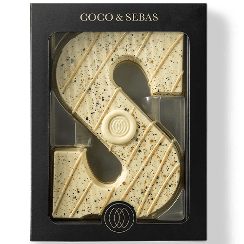 Sinterklaas Chocoladeletter Wit